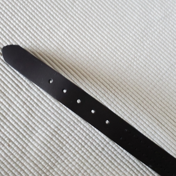 Tommy Hilfiger Belt Men's 40 Black Genuine Leather 47" Long 1.25" Wide 40/100 - Picture 5 of 12